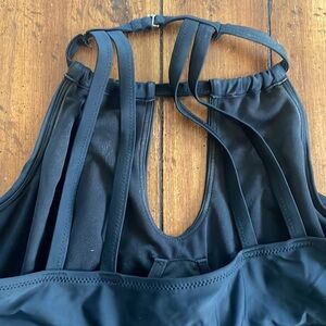 Women’s black underwire tankini. Purchased from Macys